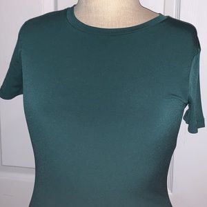 Green bodycon dress